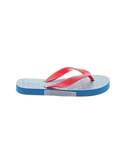 Pre-owned Old Navy Kids' Flip Flops In Blue