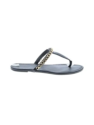 Pre-owned Old Navy Flip Flops In Gray