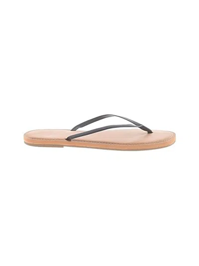 Pre-owned Old Navy Flip Flops In Gray