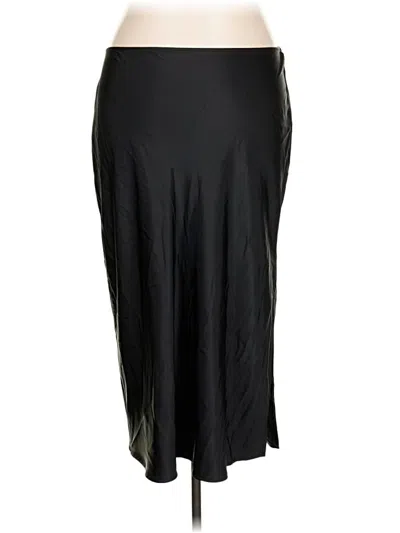 Pre-owned Old Navy Formal Skirt In Black