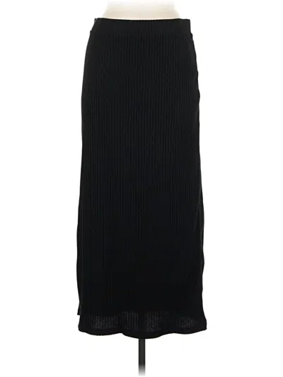 Pre-owned Old Navy Formal Skirt In Black
