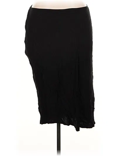 Pre-owned Old Navy Formal Skirt In Black