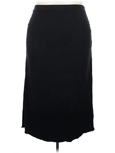 Pre-owned Old Navy Formal Skirt In Black