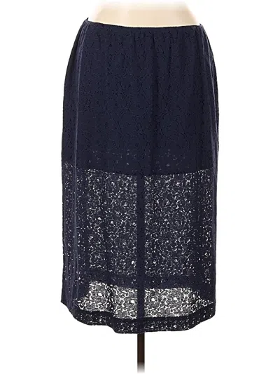 Pre-owned Old Navy Formal Skirt In Blue