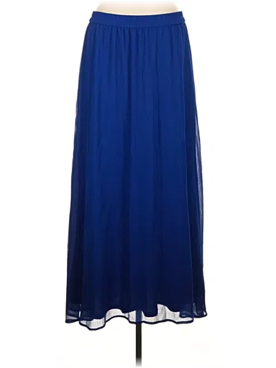 Pre-owned Old Navy Formal Skirt In Blue