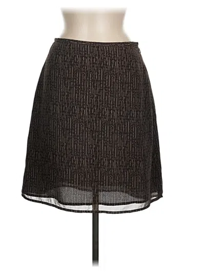 Pre-owned Old Navy Formal Skirt In Brown