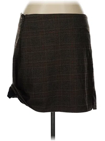 Pre-owned Old Navy Formal Skirt In Brown