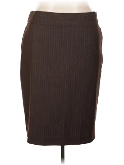Pre-owned Old Navy Formal Skirt In Brown