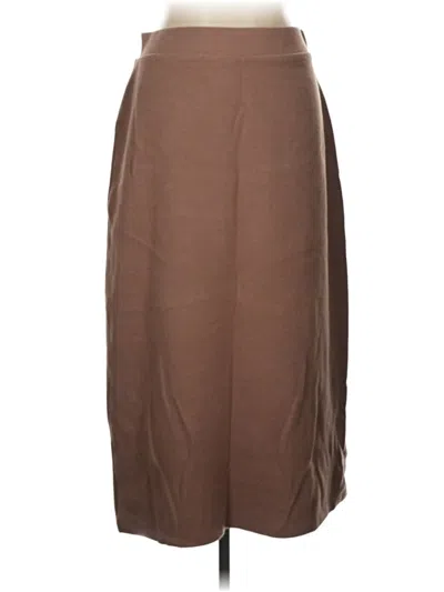 Pre-owned Old Navy Formal Skirt In Brown