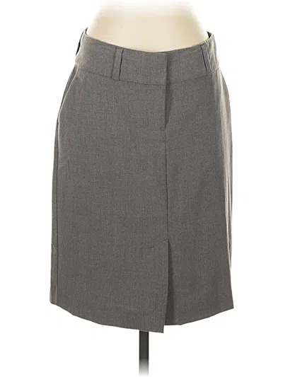 Pre-owned Old Navy Formal Skirt In Gray