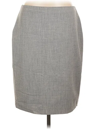 Pre-owned Old Navy Formal Skirt In Gray