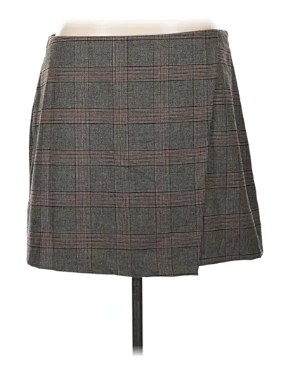 Pre-owned Old Navy Formal Skirt In Gray
