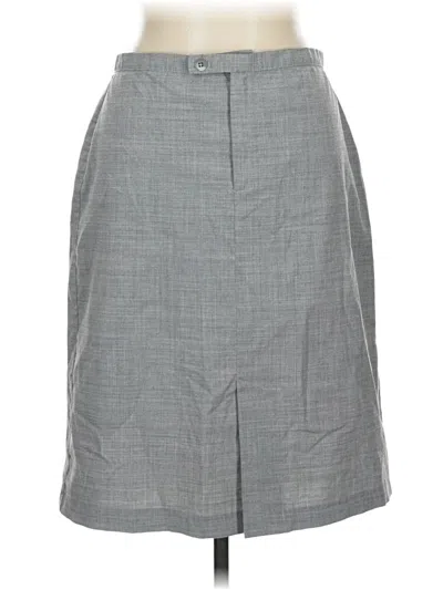 Pre-owned Old Navy Formal Skirt In Gray