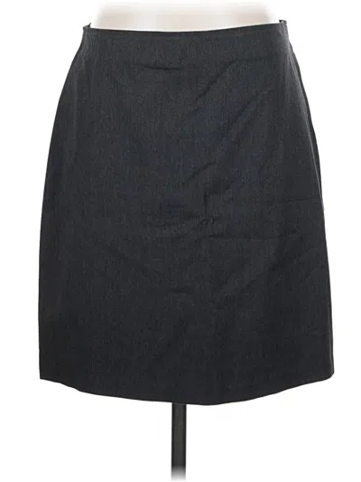 Pre-owned Old Navy Formal Skirt In Gray
