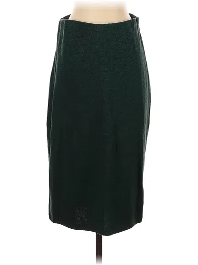 Pre-owned Old Navy Formal Skirt In Green