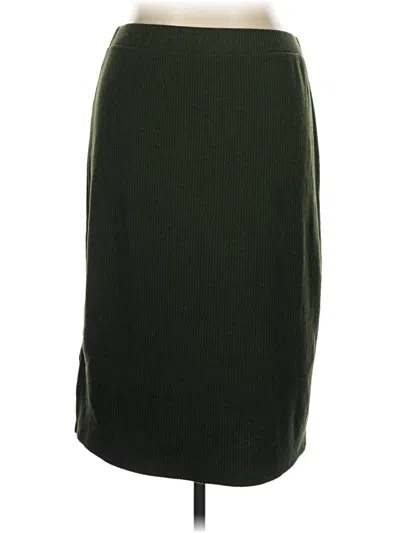 Pre-owned Old Navy Formal Skirt In Green