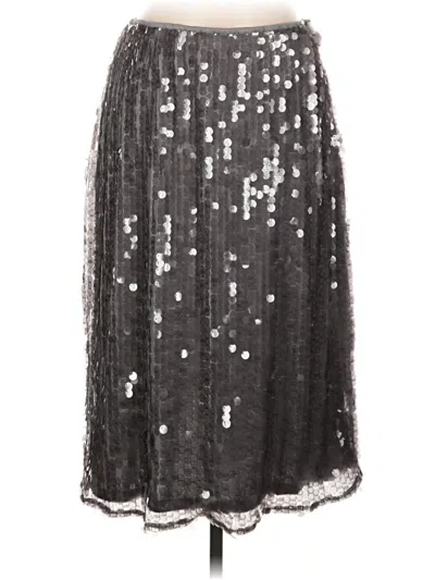 Pre-owned Old Navy Formal Skirt In Silver
