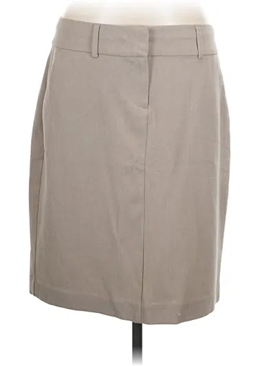 Pre-owned Old Navy Formal Skirt In Tan