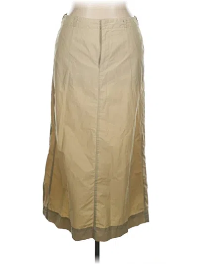 Pre-owned Old Navy Formal Skirt In Tan