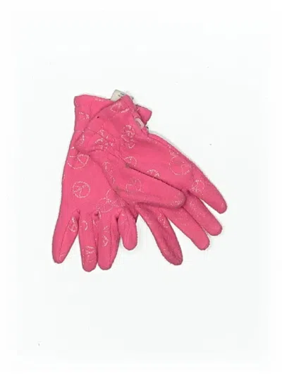 Pre-owned Old Navy Kids' Gloves In Pink