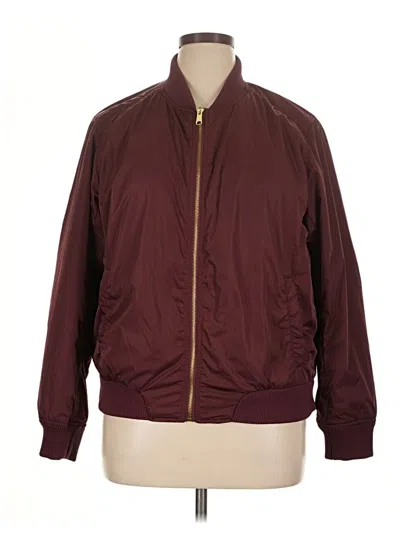 Pre-owned Old Navy Jacket In Burgundy