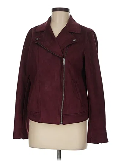 Pre-owned Old Navy Jacket In Burgundy
