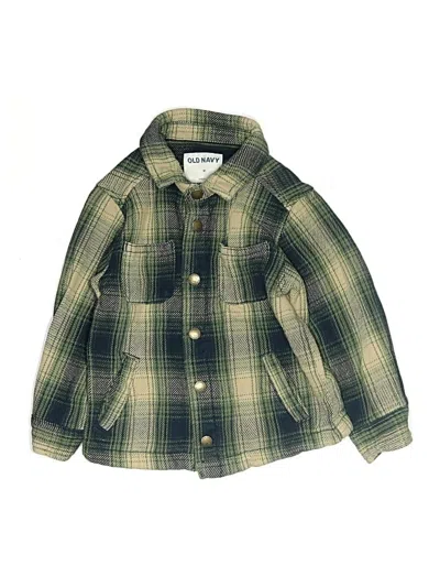 Pre-owned Old Navy Kids' Jacket In Green
