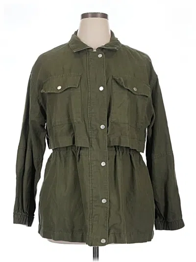 Pre-owned Old Navy Jacket In Green
