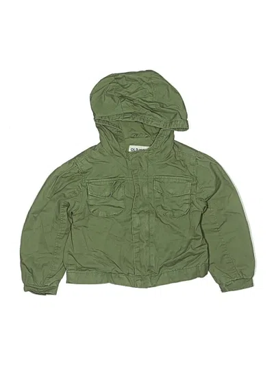 Pre-owned Old Navy Kids' Jacket In Green