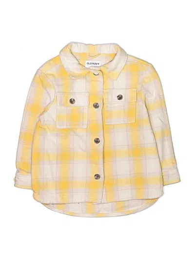 Pre-owned Old Navy Kids' Jacket In Yellow
