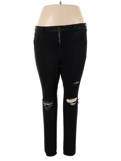 Pre-owned Old Navy Jeans In Black