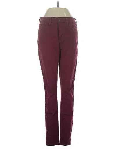 Pre-owned Old Navy Jeans In Burgundy