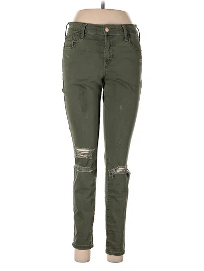 Pre-owned Old Navy Jeans In Green
