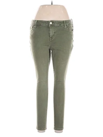 Pre-owned Old Navy Jeans In Green