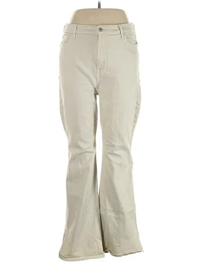 Pre-owned Old Navy Jeans In Ivory