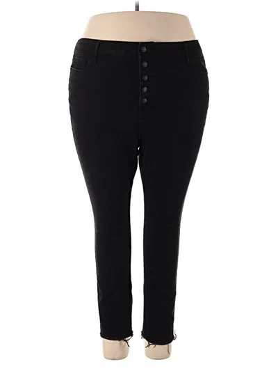 Pre-owned Old Navy Jeggings In Black
