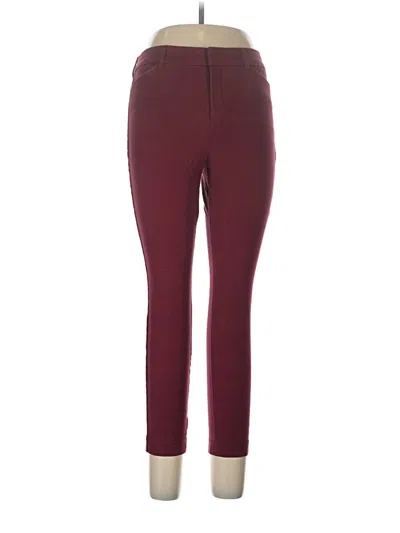 Pre-owned Old Navy Jeggings In Burgundy