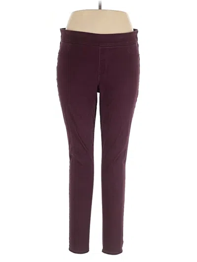 Pre-owned Old Navy Jeggings In Burgundy