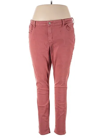 Pre-owned Old Navy Jeggings In Pink