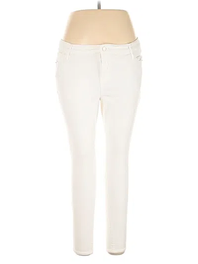 Pre-owned Old Navy Jeggings In White