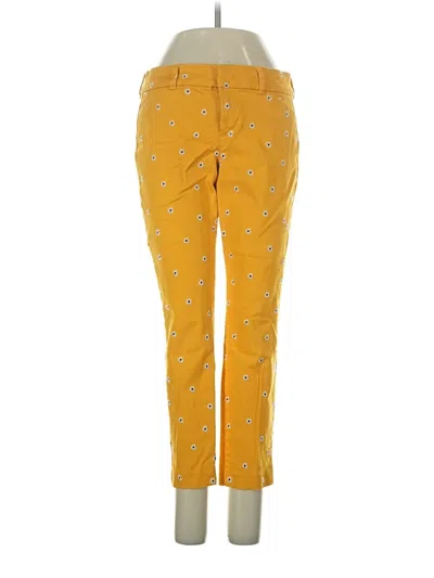 Pre-owned Old Navy Jeggings In Yellow