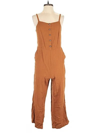Pre-owned Old Navy Jumpsuit In Brown