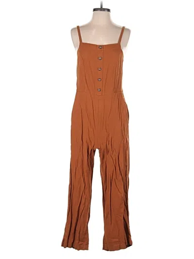 Pre-owned Old Navy Jumpsuit In Brown