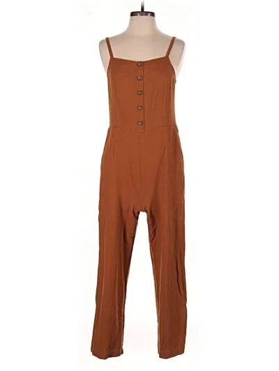 Pre-owned Old Navy Jumpsuit In Brown
