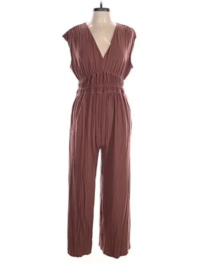 Pre-owned Old Navy Jumpsuit In Brown