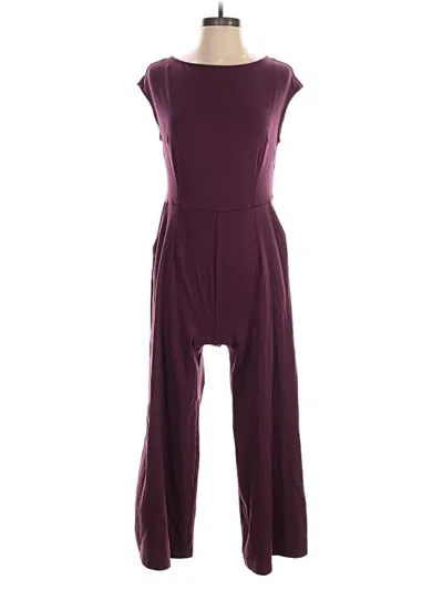 Pre-owned Old Navy Jumpsuit In Burgundy