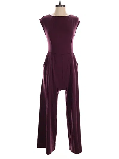 Pre-owned Old Navy Jumpsuit In Burgundy