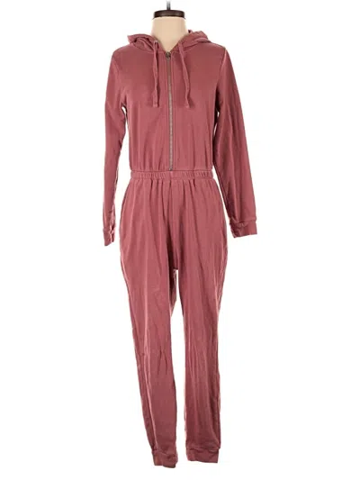 Pre-owned Old Navy Jumpsuit In Burgundy