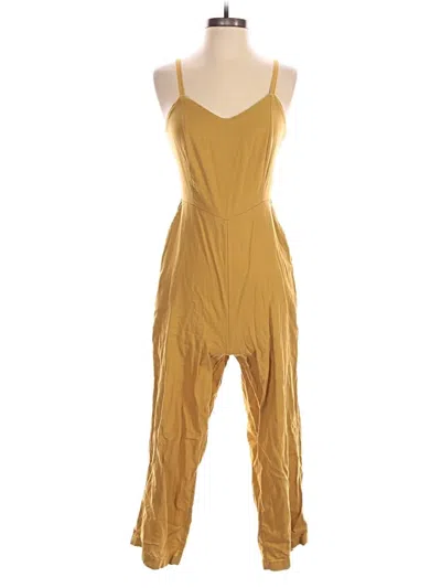 Pre-owned Old Navy Jumpsuit In Gold