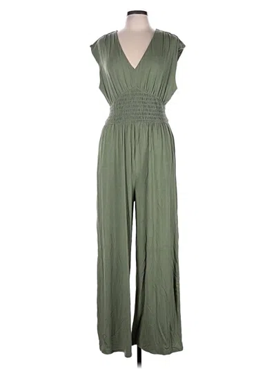 Pre-owned Old Navy Jumpsuit In Green